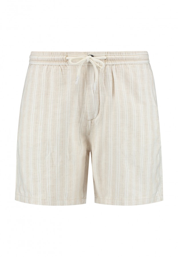 Afbeelding van 1425102977 - LEWIS STRIPES - 1057 - Beige - Short - Shiwi